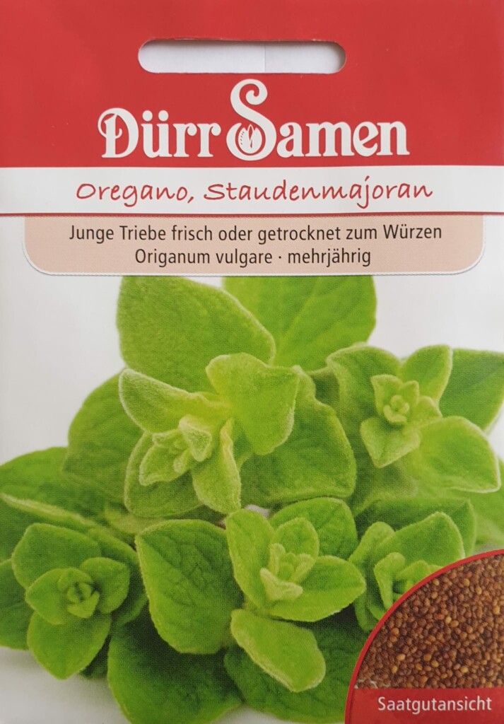 Oregano Staudenmajoran Von Dürr Samen Saatgut Shopping