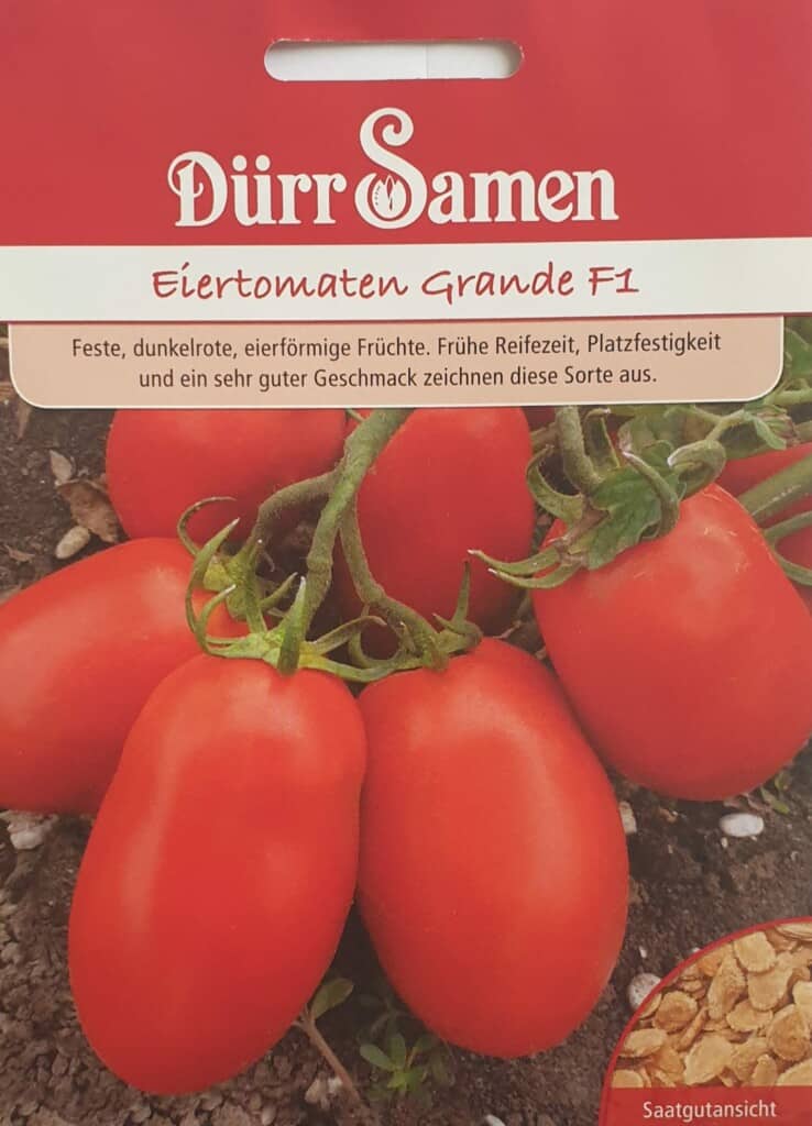 Eiertomate Grande F Von D Rr Samen Saatgut Shopping