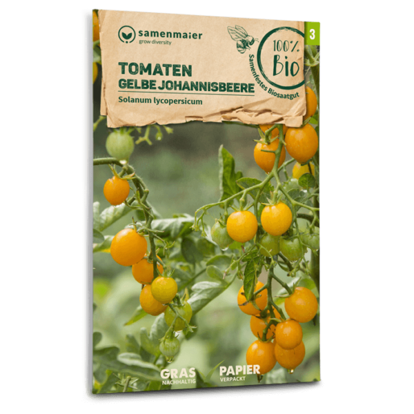 Samen Maier BIO Einzel EAN Tomaten Gelbe Johannisbeere