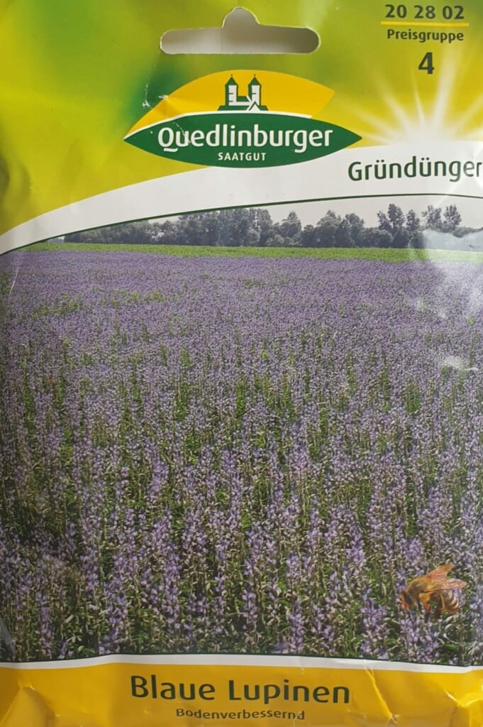 Lupinen Blau GP 100g Von Quedlinburger Saatgut Shopping