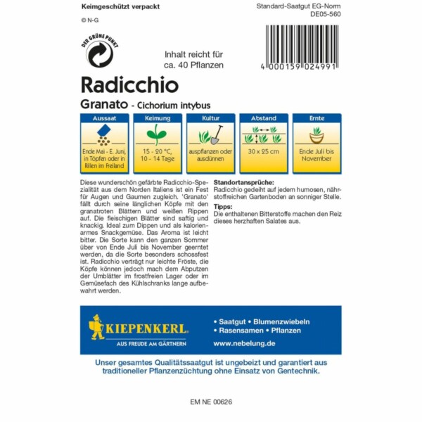 Radicchio Granato – Bild 2