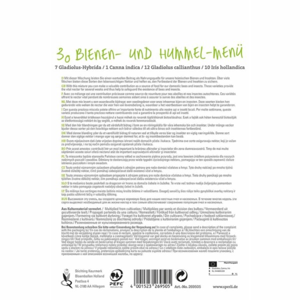 Sperli's Bienen- und Hummel-Menü – Bild 2