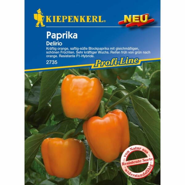 Paprika Delirio F1 block orange
