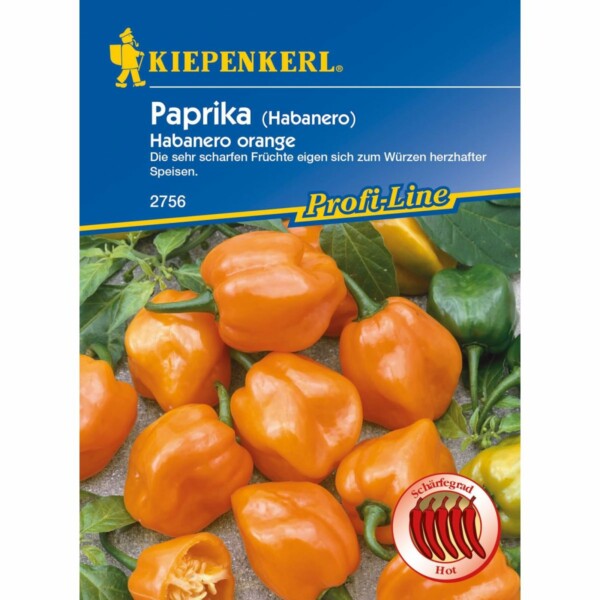 Paprika 'Habanero orange'