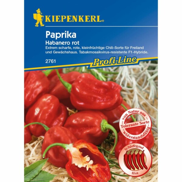 Paprika Habanero rot