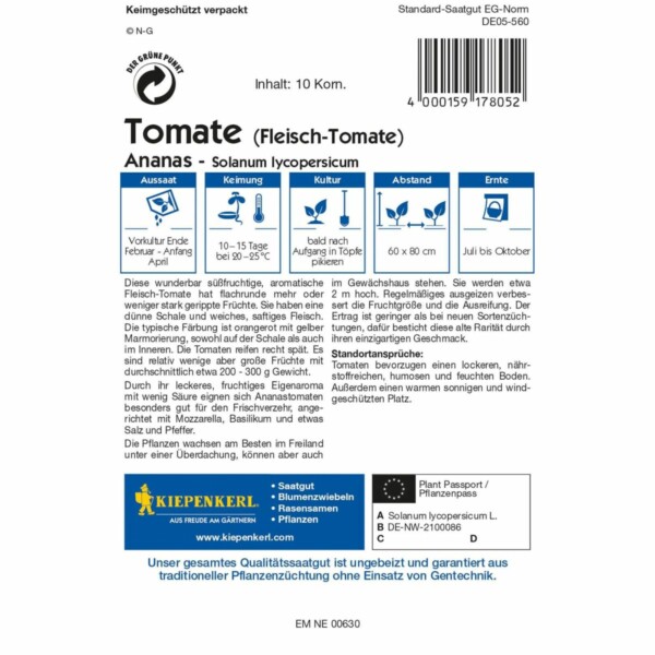 Tomaten Ananas – Bild 2
