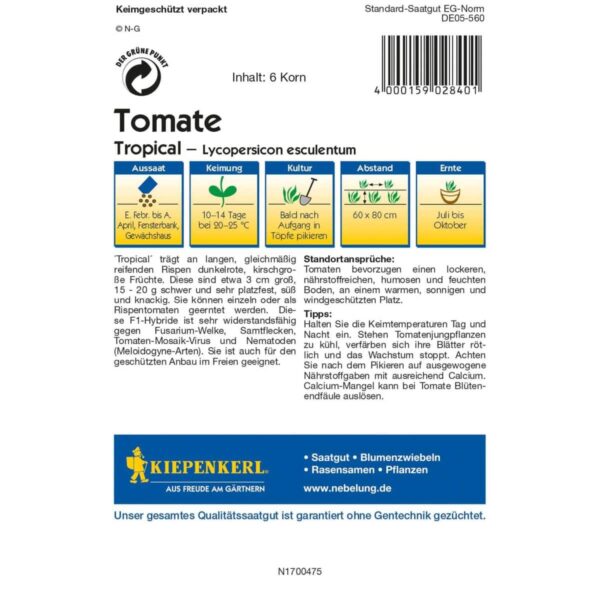 Cocktail-Tomate Tropical, F1 – Bild 2