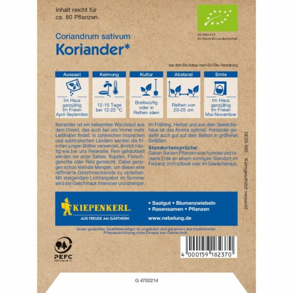 BIO Coriander – Bild 2