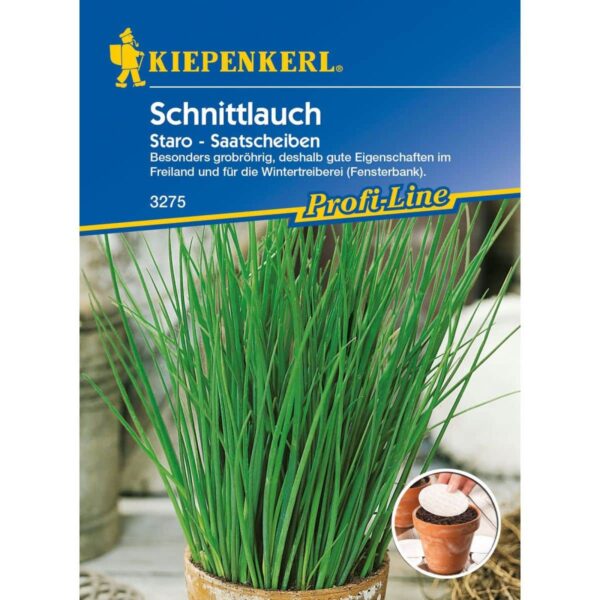 Schnittlauch Staro - Saatscheiben