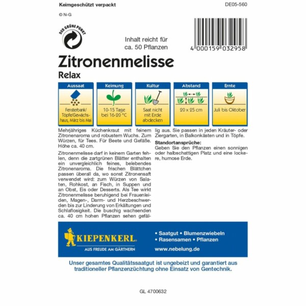 Zitronenmelisse Relax – Bild 2