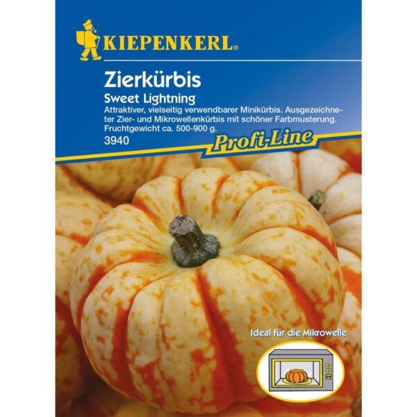 Zierkürbis Sweet Lightning, F1