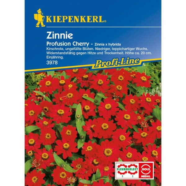 Zinnien Profusion Cherry