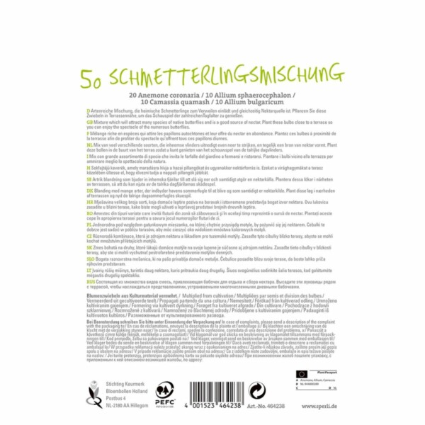 Sperli Frühlingsgarten Schmetterlingsmischung – Bild 2