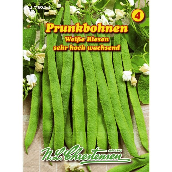 Prunkbohnen, Weiße Riesen