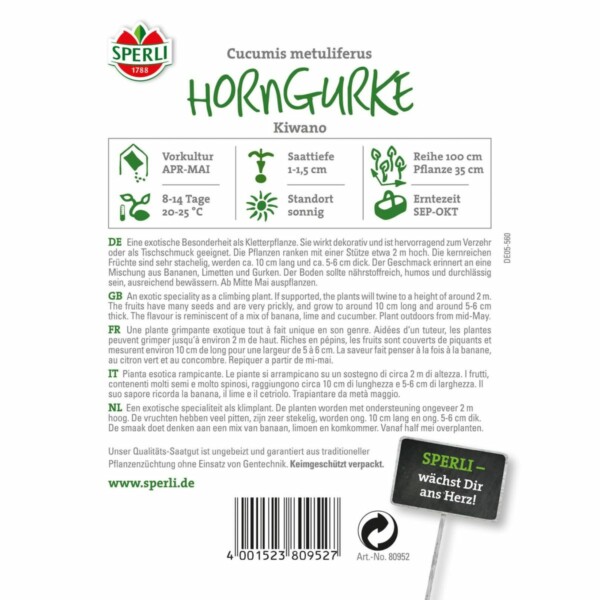 Horngurke 'Kiwano' – Bild 2