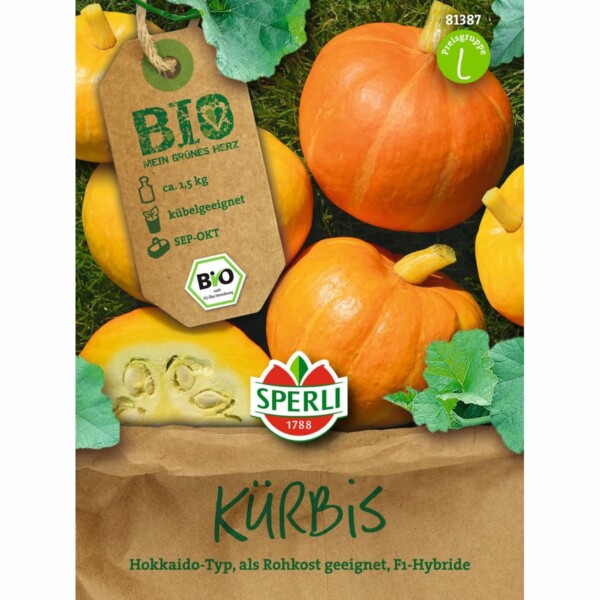 Kürbis 'Amoro' - Bio-Saatgut