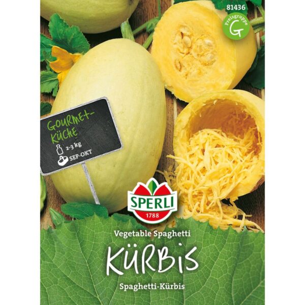 Spaghettikürbis 'Vegetable Spaghetti'