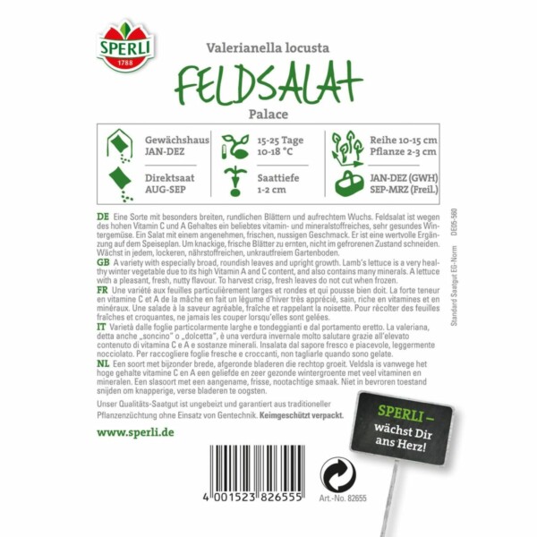 Feldsalat 'Palace' – Bild 2