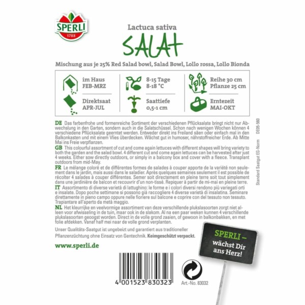 Schnittsalat - Salatmischung – Bild 2