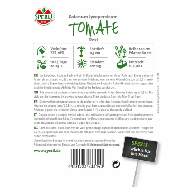 Tomate (Cherry-Tomate) 'Resi' – Bild 2