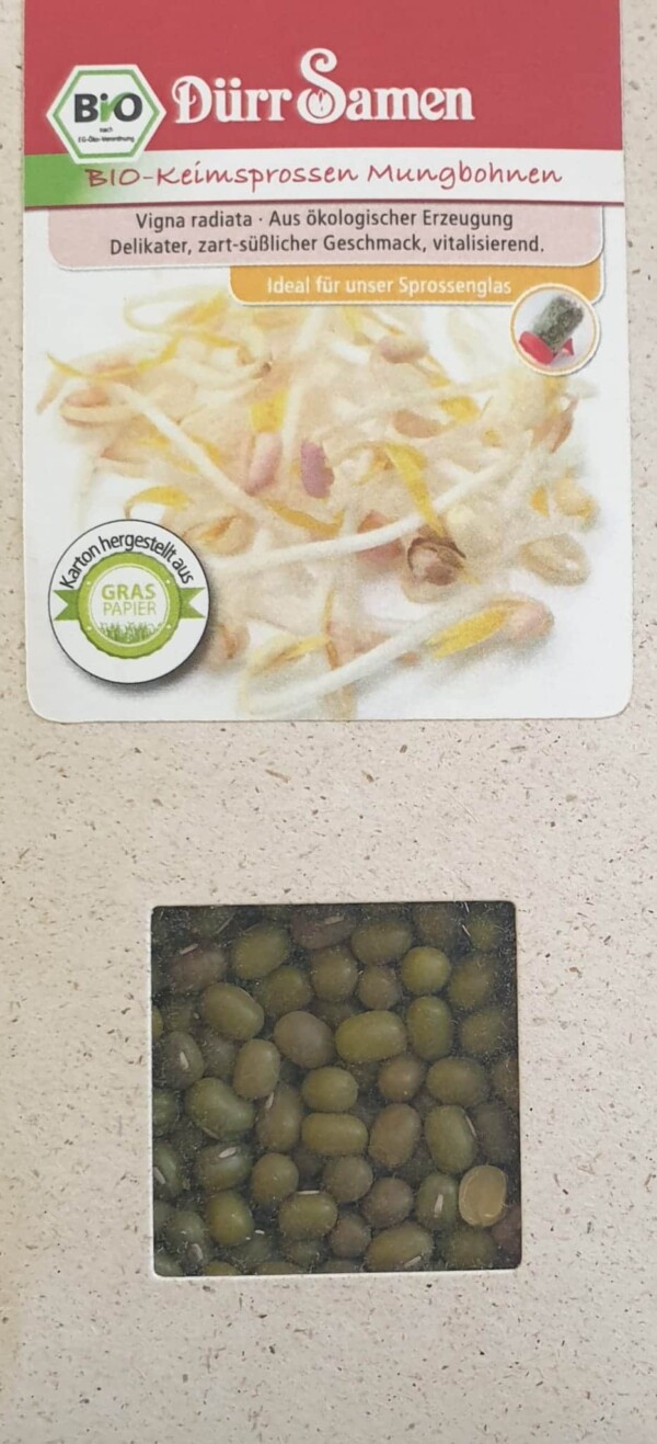 BIO-Keimsprossen Mungbohnen (Inhalt 220 g)