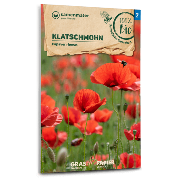 Samen Maier BIO Einzel EAN Klatschmohn