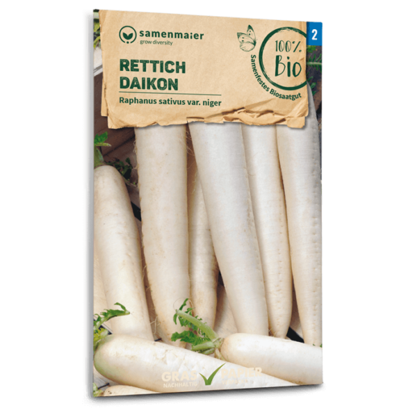 Samen Maier BIO Einzel EAN Rettich Daikon