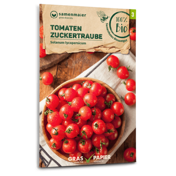 Samen Maier BIO Einzel EAN Tomaten Zuckertraube 1