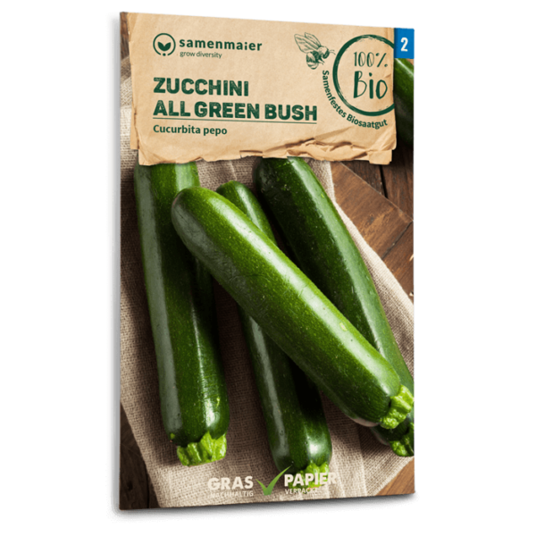 Samen Maier BIO Einzel EAN Zucchini All Green Bush